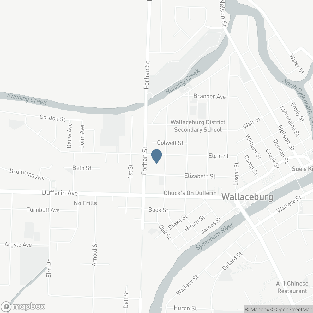 1123 Elgin, Wallaceburg, Ontario N8A 3E5